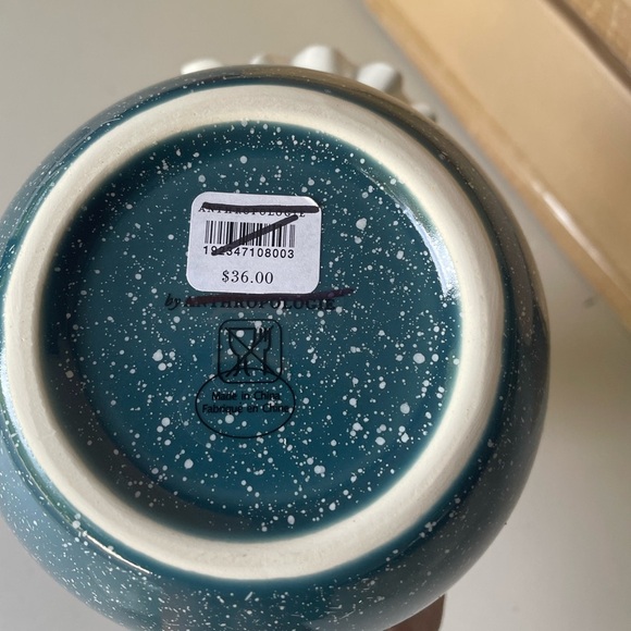 NWT Anthropologie Ceramic Bloom Vase - Picture 4 of 10